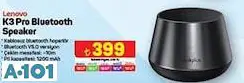LENOVO K3 PRO BLUETOOTH SPEAKER HOPARLÖR